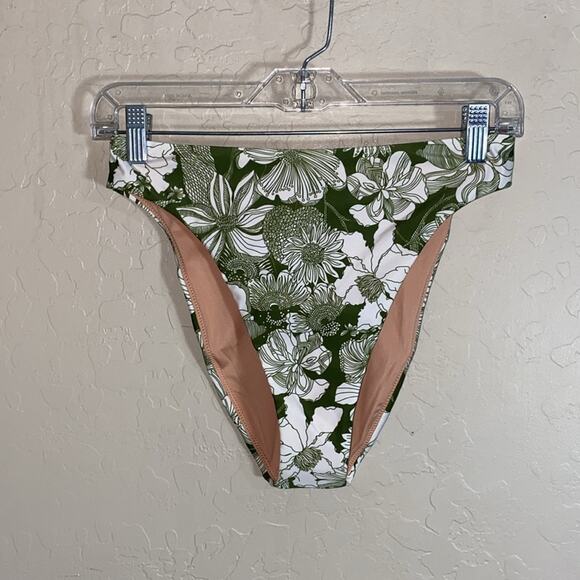 J. Crew High-rise cheeky bikini bottom in Liberty® Linear fabric. NWT. - Picture 8 of 8